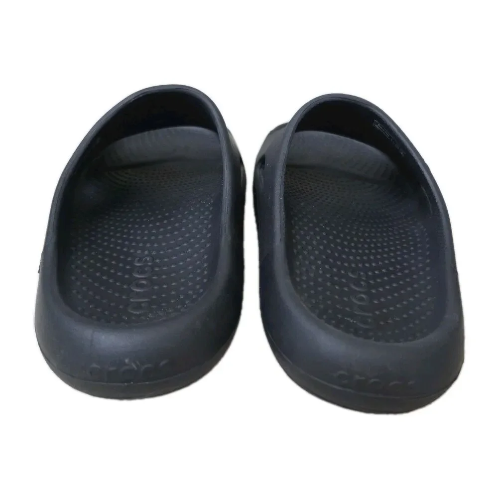 Crocs Mellow Recovery Slide Sandals Black Black Womens Size 11  Men’s Size 9